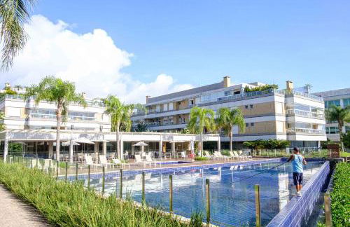 Essence Life Residence com Vista Mar, apartamento completo com 2 quartos em Condomínio Clube a 100 metros da Praia do Campeche, Florianópolis - Photo 31