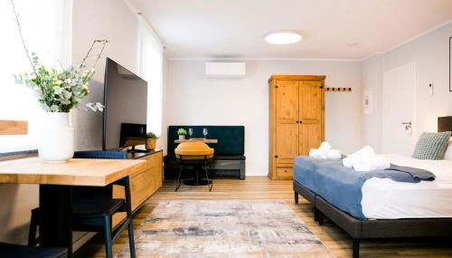 bonquartier - LUXAPT#4 Modernes Apartment mit Self Check-In, voll ausgestatteter Küche, Klimaanlage und Parkplatz - Foto 5