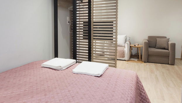 Petralona Gem Hotel-Style Studio Balcony - Foto 3, Habitación