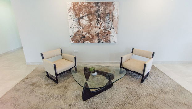 Zona de estar del vestíbulo