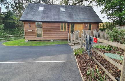 Swn Y Nant Lodge with hot tub Brecon - Foto 14