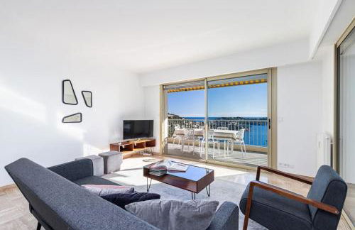 Villefranche Sur Mer:Appartement-villa, Vue mer, jardin, parking. - Foto 5