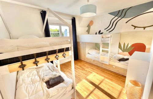 Maison de famille élégante avec piscine chauffée - 2km des plages - Foto 35