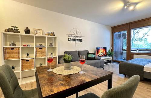 RelaxApartments BLACK FOREST EMOTION mit Sonnenbalkon mit Blick auf den Kurpark, schnelles Internet, Nähe Triberger Wasserfälle, für bis zu 2 Personen - Foto 4