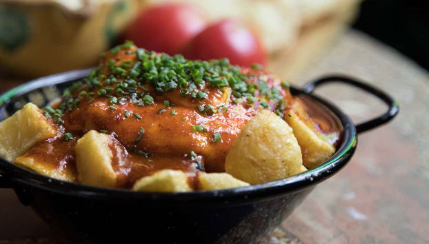 Sample some Patatas Bravas