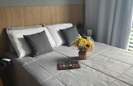 Uni Home 405 - COM ESTACIONAMENTO GRATUITO - Studio moderno e novo perto do MAC - Boa Viagem - Foto 30