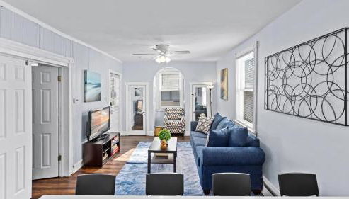 Cozy 1 BR Apt - 3 Blocks to Beach - Sleeps 6 - Foto 5