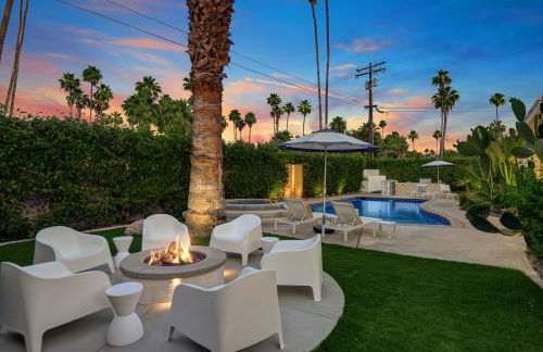 Ultra-Chic LUXE Mid-Century Estate- Resort Like Pool, Spa, Firepit, Outdoor Kitchen 3BED/3BATH - Foto 39