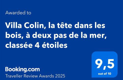 Villa Colin, la tête dans les bois, à deux pas de la mer, classée 4 étoiles - Foto 32