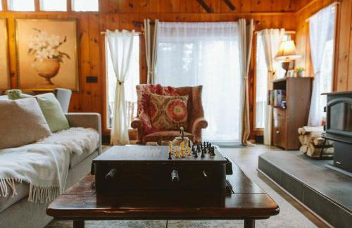 ADK Forest Cabin near Lake Placid with Hot Tub and Ice Bath - Foto 20