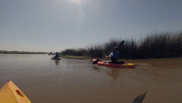 Descente de la rivière Tramandaí en kayak