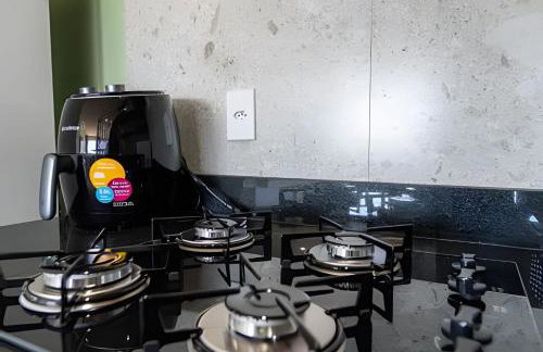 Até 4hóspedes, Wi-fi500Mbps, Cozinha Comp,Elevador, Jr Catito - Foto 11
