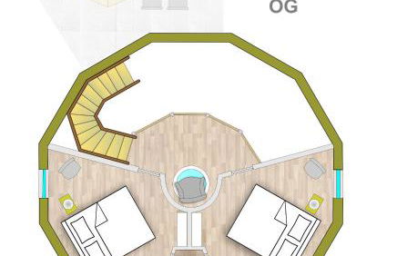 Kugelhaus Eos - Sonnengeküsstes Ferienhaus in organischer Bauweise am Seeufer - Foto 10