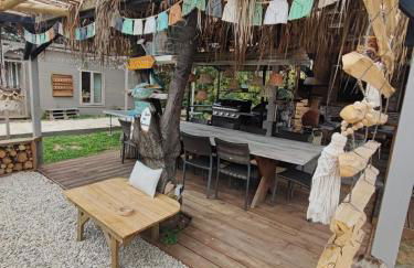 loft, clim, jardin, piscine, calme, parc expo, - Foto 15