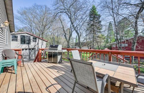 Lake Wissota Home with Private Dock and Fire Pit! - Foto 24