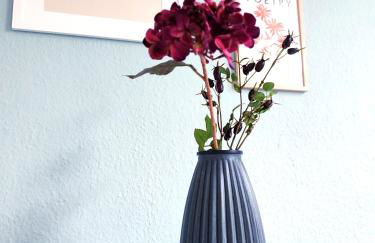 Flair-Apartments 'Apartment nähe Schlosspark', 300 m Bahnhof, Innenstadt Bad Salzuflen Stadtteil Schötmar, für Urlaub oder Geschäftsreise, separater Eingang, 24 Std Check-in,WLAN, Streaming-Fernseher, Küche, Regendusche, Doppelbett, 2 Schlafsofa - Foto 20