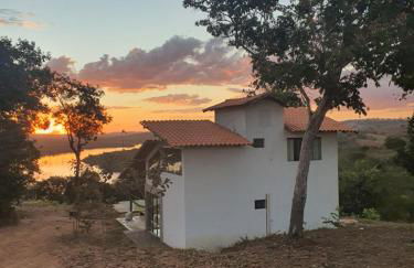 RANCHO NATURE piscina e hidromassagem no LAGO CORUMBÁ 4 ALEXANIA - Foto 2