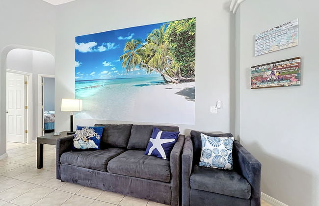 Beach Theme Vacation Pool Spa Home Mins to Disney - Foto 39