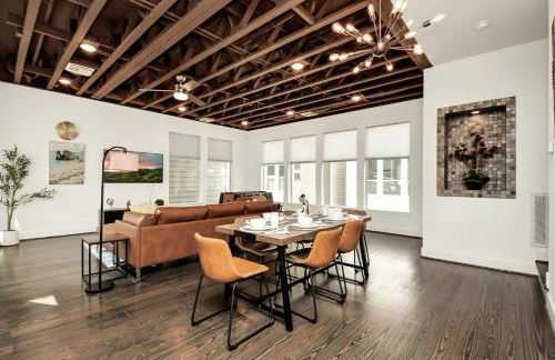 Stunning Home in Midtown, Houston with 3BDR 5Beds Skyline View BBQ Terrace - Foto 3