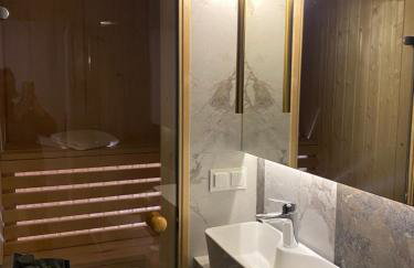 Family & Business Sauna Tężnia Apartments No18 Leśny nad Zalewem Cedzyna -1 Bedroom with Private Sauna, Bath with Hydromassage , Terrace, Parking, Catering Options - Foto 39