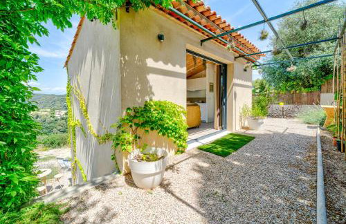 Tiny House & private jacuzzi - panoramic view St-Paul-de-Vence - Foto 23