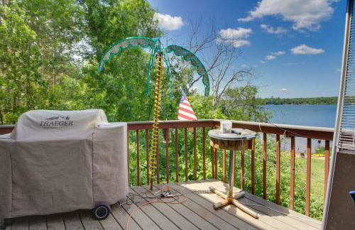 Private Dock Lakefront Family Home in Outing - Foto 24