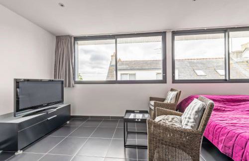 Studio vue mer 15m de la plage - Foto 10