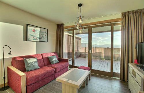 ARC 1600, LE RIDGE, Appartement 06 personnes Vue Montagne - ski aux pieds - Sauna, Hammam, Piscine - Foto 14