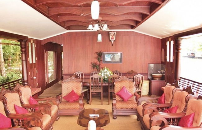 GuestHouser 3 BHK Houseboat 9f4e - Foto 5