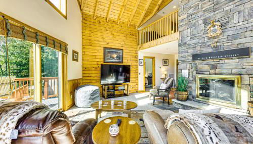 Deck and Mtn Views Log Cabin By Snowshoe Mountain! - Foto 5