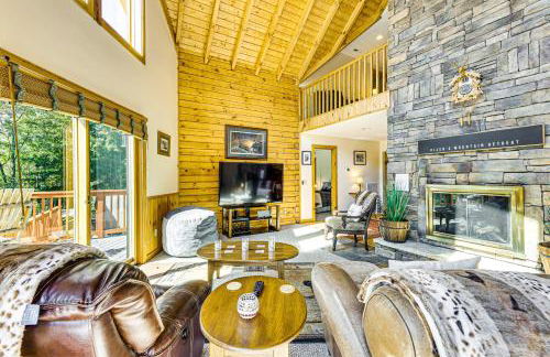 Deck and Mtn Views Log Cabin By Snowshoe Mountain! - Foto 5