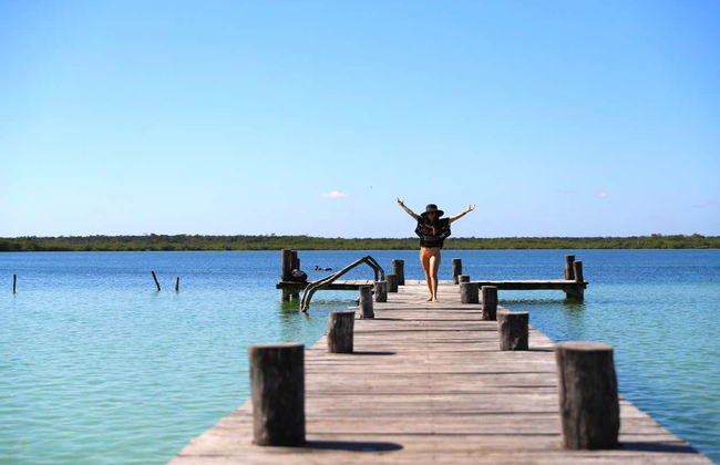Escursione alla laguna di Kaan Luum e cenote maya - Foto 18