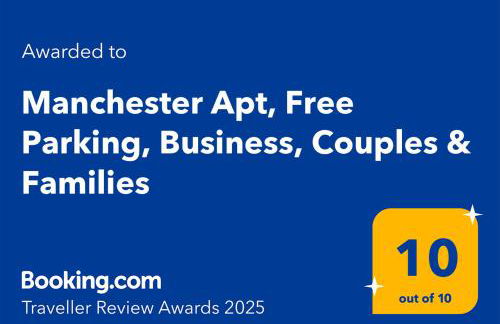 Manchester Apt, Free Parking, Business, Couples & Families - Foto 14