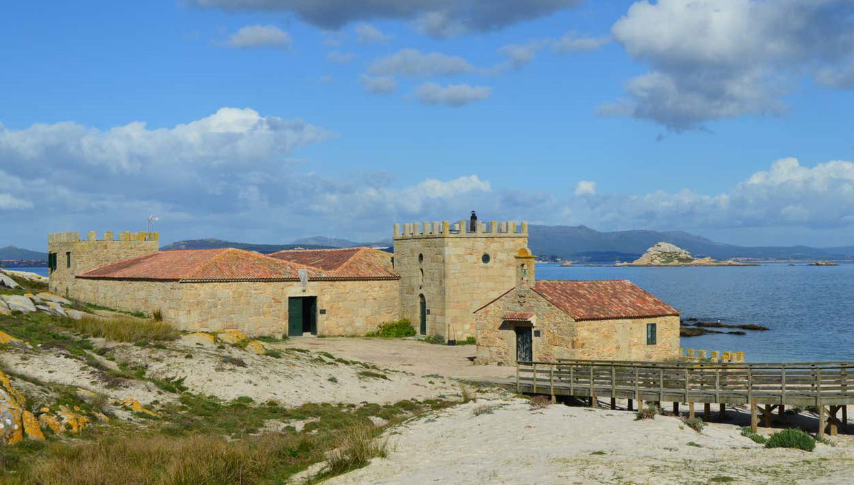 Monuments on the island of Sálvora