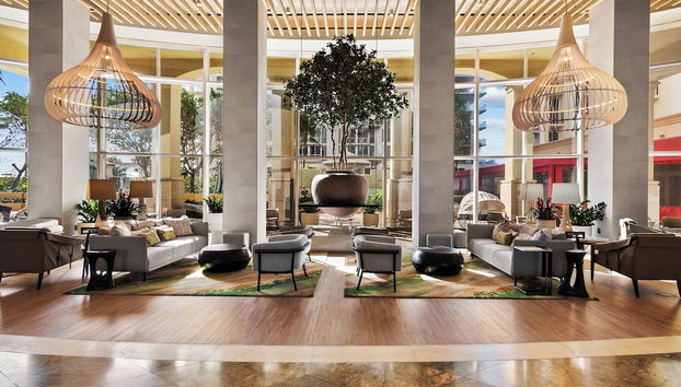 Zona de estar del vestíbulo