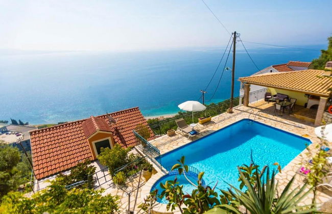 Villa Aris Large Private Pool Walk to Beach Sea Views A C Wifi - 2453 - Foto 38