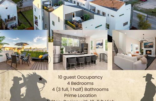 Urban Luxury, Mins to NRG & DT, Rooftop & Garage - Foto 8