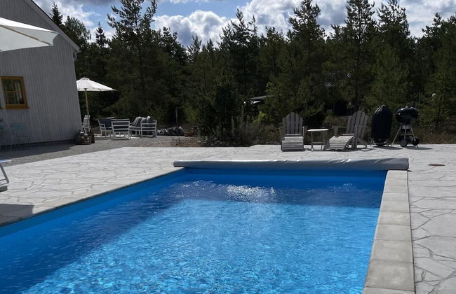 Villa Vitvikena in Gotland, Pool - Foto 15