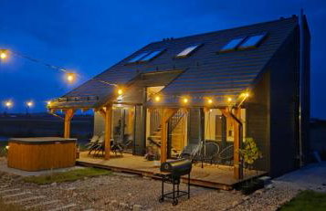 Osada Miłojeż - całoroczne Domy Premium w Borach Tucholskich, Jacuzzi pod gwiazdami - Foto 74