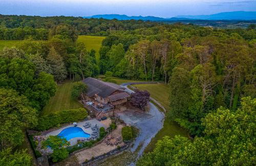 Spacious Serene Cabin Sleep 14 Pool Hot Tub Games - Foto 58