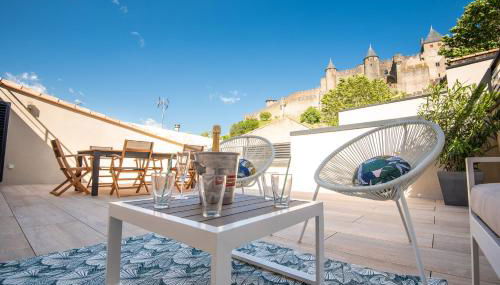 La terrasse de La Tour Pinte. - Photo 4