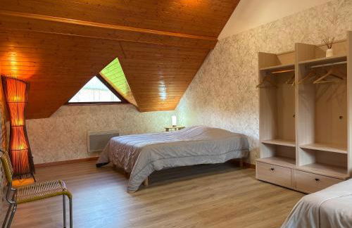 Nouveauté 2026 piscine chauffée - Le gîte de SoleilMapou pour 12 personnes en Normandie près de Fécamp et d'Etretat, idéal grandes tribus, vous pouvez me contacter sur Les gîtes de SoleilMapou - Foto 14