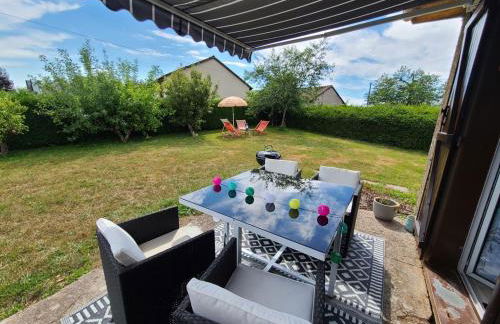 Maison campagne 4 pers, terrasse et jardin, proche sentiers et thermes. - FR-1-589-418 - Foto 2