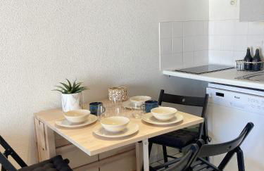 Les SARDINES BLEUES 2 à 4 vacanciers 2 chambres Terrasse Piscine dans résidence - Foto 16