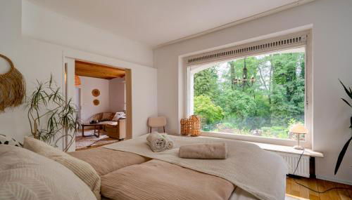 Beheizter Whirlpool und Panoramafenster vom Bett ins Grüne! - Foto 5, Garden view, towels