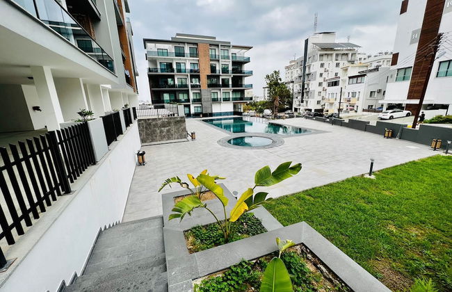 "A Brand new 1+1 Flat in Kyrenia. It is Central With a Lots of Facilities." - Foto 11