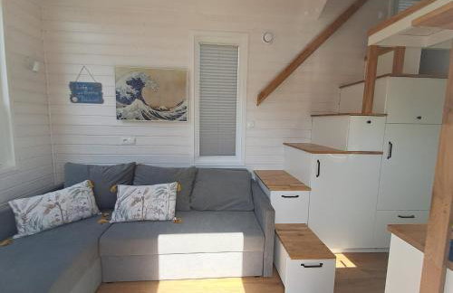 Mazurski Domek Papy Smerfa plaża pomost jezioro prywatny staw gospodarstwo pasieka - Foto 14