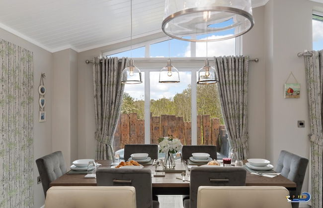 Trevelyn Lodge - Luxury Lodge Hot Tub Close to Beach - Foto 12