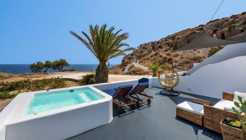 Α Peaceful Seafront Escape in Santorini- Sonus Mare - Foto 4, sunbed