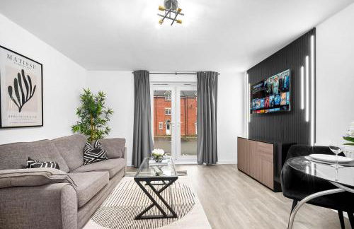 Stylish Apartment - Twin Beds - Parking - Fast Wi-Fi 9CC - Foto 6